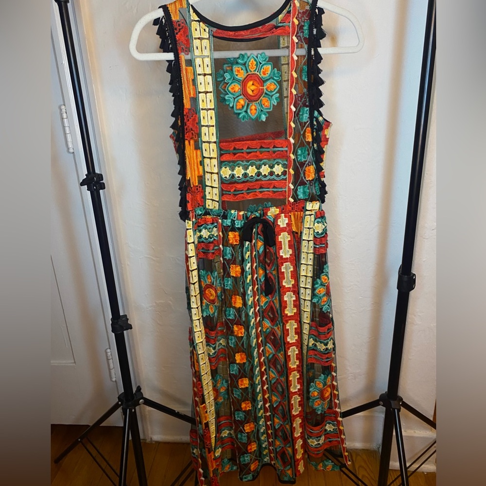 Gorgeous Rare Embroidered Dress